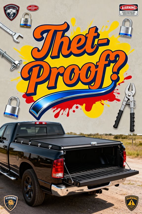 tonneau covers and security